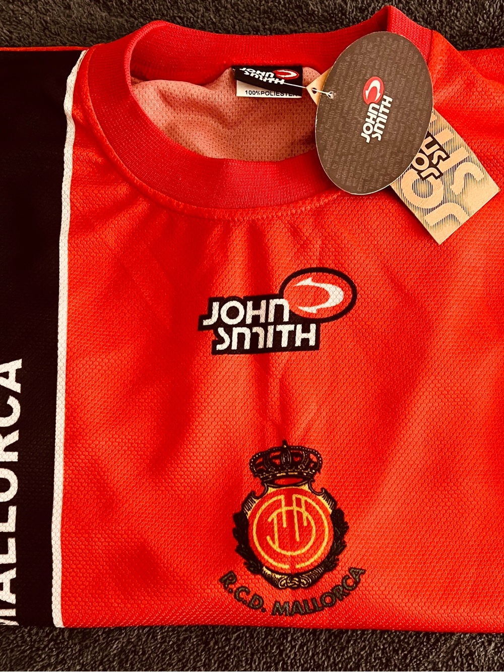 NWT Red R.C.D. Mallorca Soccer Jersey with Crest